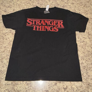 Stranger Things Logo Kids T-Shirt Youth Large (Runs Small) Graphic Tee Netflix